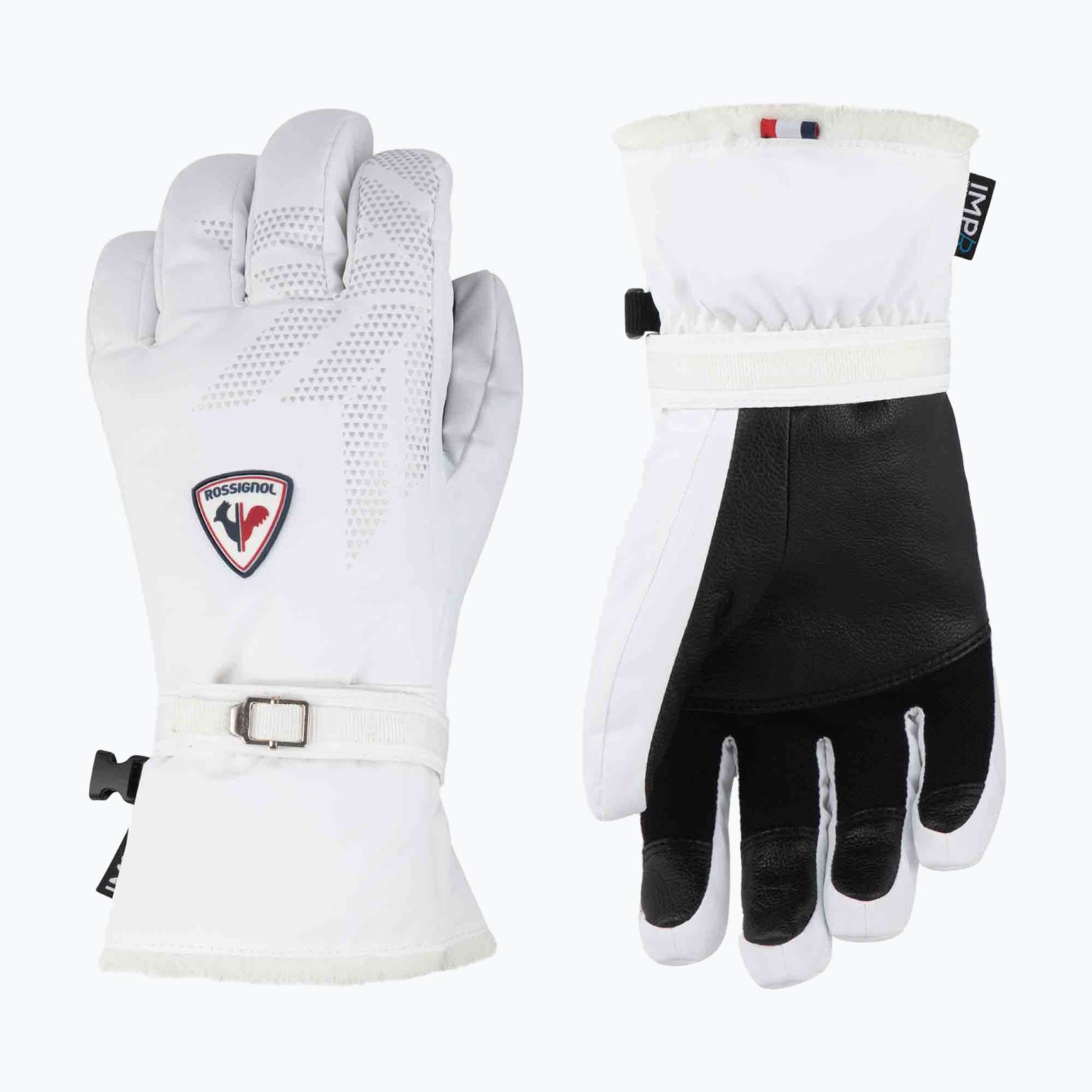Дамски ски ръкавици Rossignol Romy Impr G white
