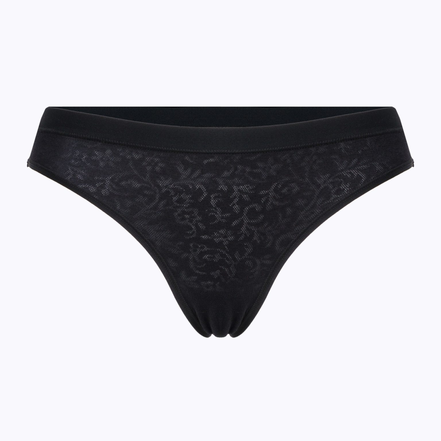 Дамски термални бикини Smartwool Merino Lace Bikini Boxed black SW016618