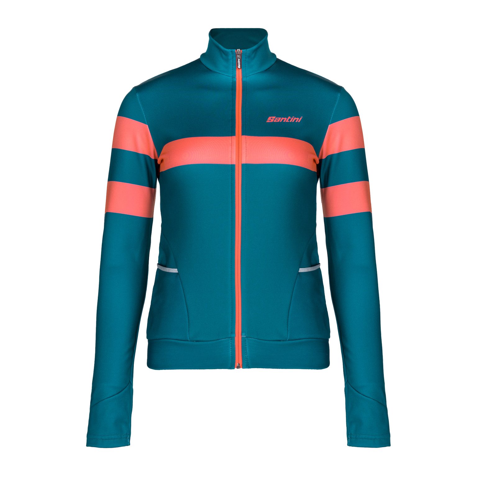 Дамско яке за колоездене Santini Coral Bengal green 2W216175CORALBENGTE
