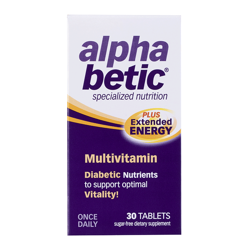Енергизиращи мултивитамини за диабетици - Alpha betic®