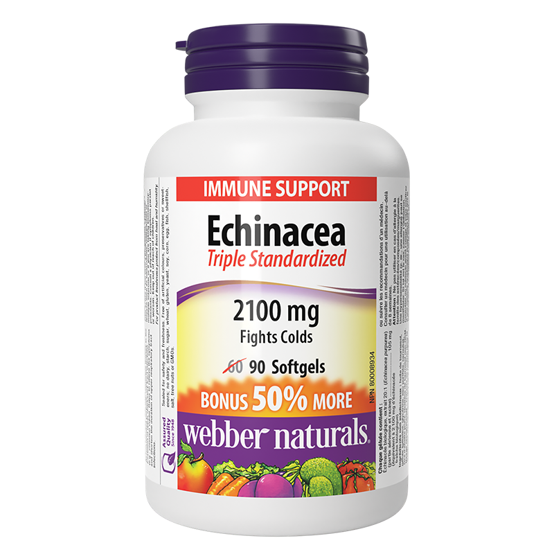 Имунитет - Ехинацея (тройно стандартизиран екстракт) 2100 mg