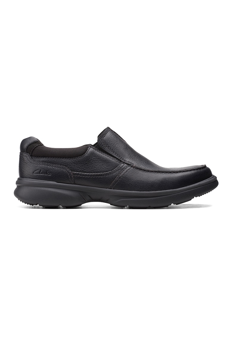 Кожени обувки Bradley с овален връх Clarks