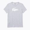 Мъжка тениска за тенис Lacoste сива TH2042