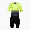 Мъжки костюм за триатлон HUUB Commit Long Course black/yellow COMLCSFY