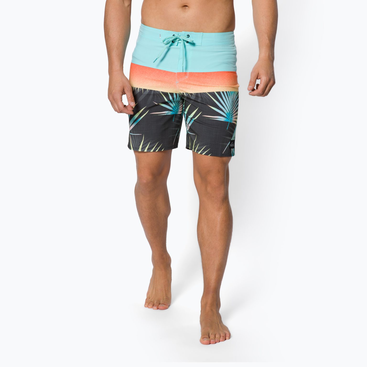 Мъжки къси панталони за плуване Quiksilver Surfsilk Panel 18 Coloured EQYBS04658-KTA6
