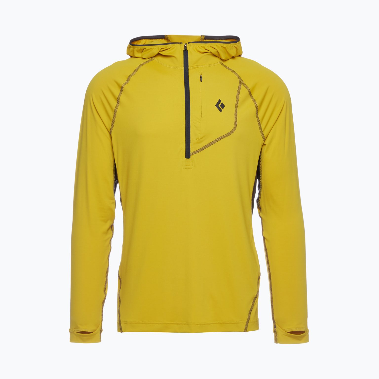 Мъжки потник за трекинг Black Diamond Alpenglow Pro Hoody yellow AP7520827006