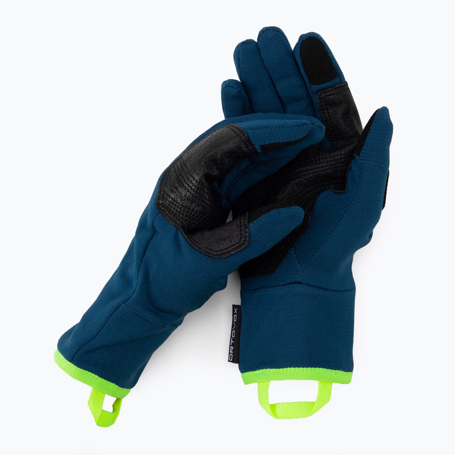 Мъжки ръкавици за трекинг Ortovox Fleece Light blue 5636900008