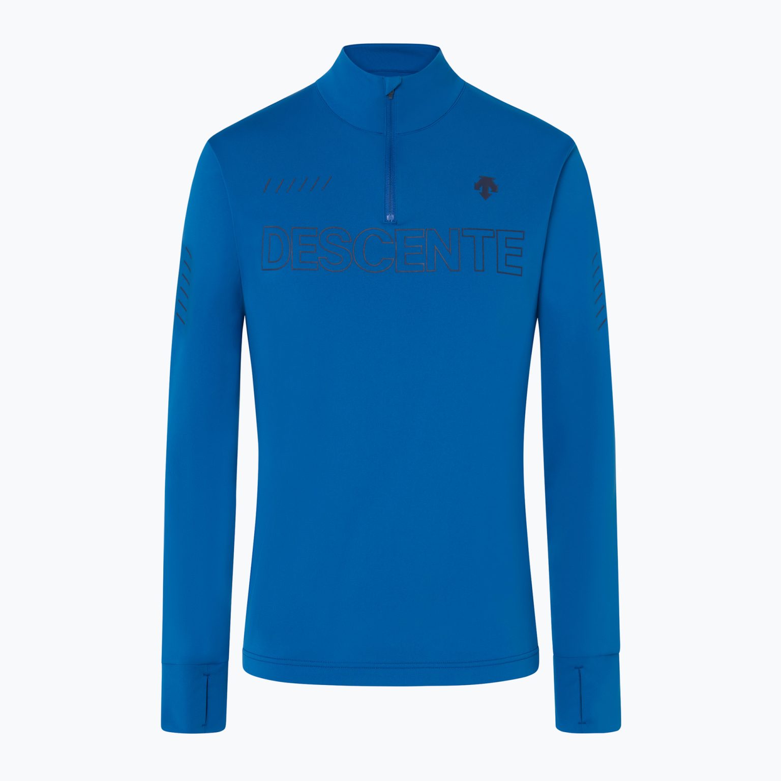 Мъжки ски суитшърт Descente Descente 1/4 Zip 52 blue DWMUGB28