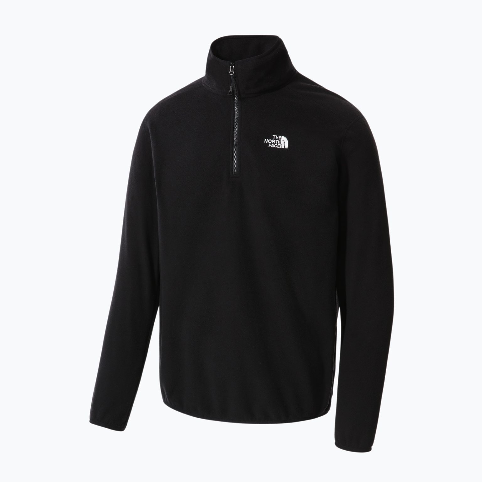 Мъжки суитшърт The North Face 100 Glacier 1/4 Zip fleece black