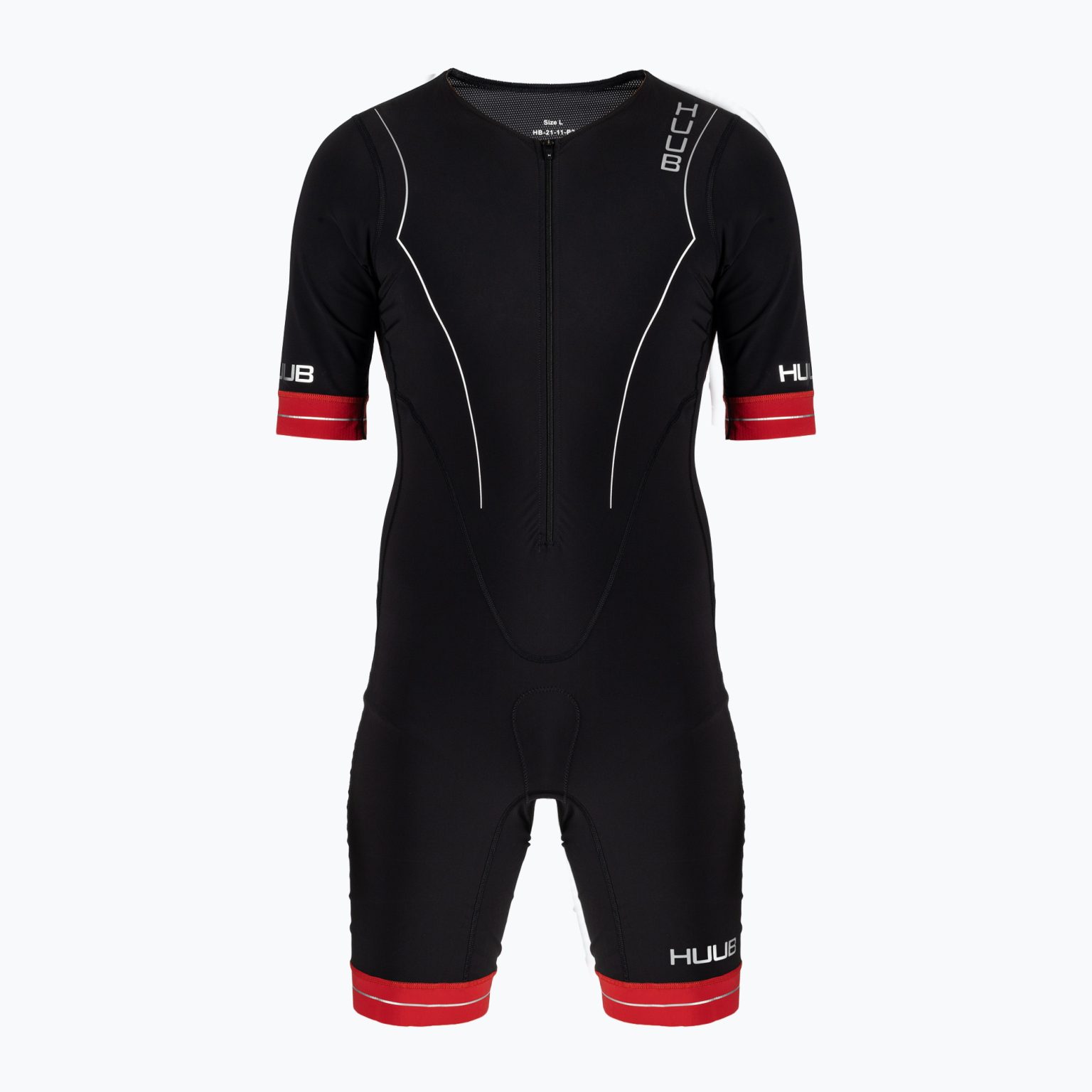 Мъжки трикотажен костюм HUUB Race Long Course black/red RCLCS