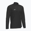 Мъжки футболен суитшърт New Balance Training 1/4 Zip Плетено черно NBEMT9035