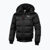 Мъжко зимно яке Pitbull West Coast Padded Hooded Walpen black