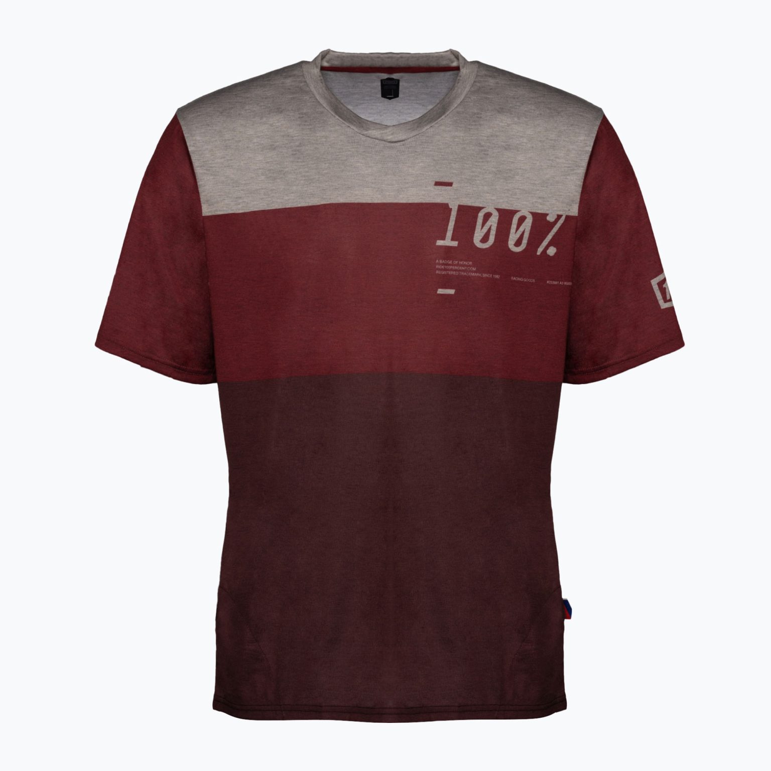 Мъжко колоездачно трико 100% Airmatic Jersey SS червено STO-41312-037-11
