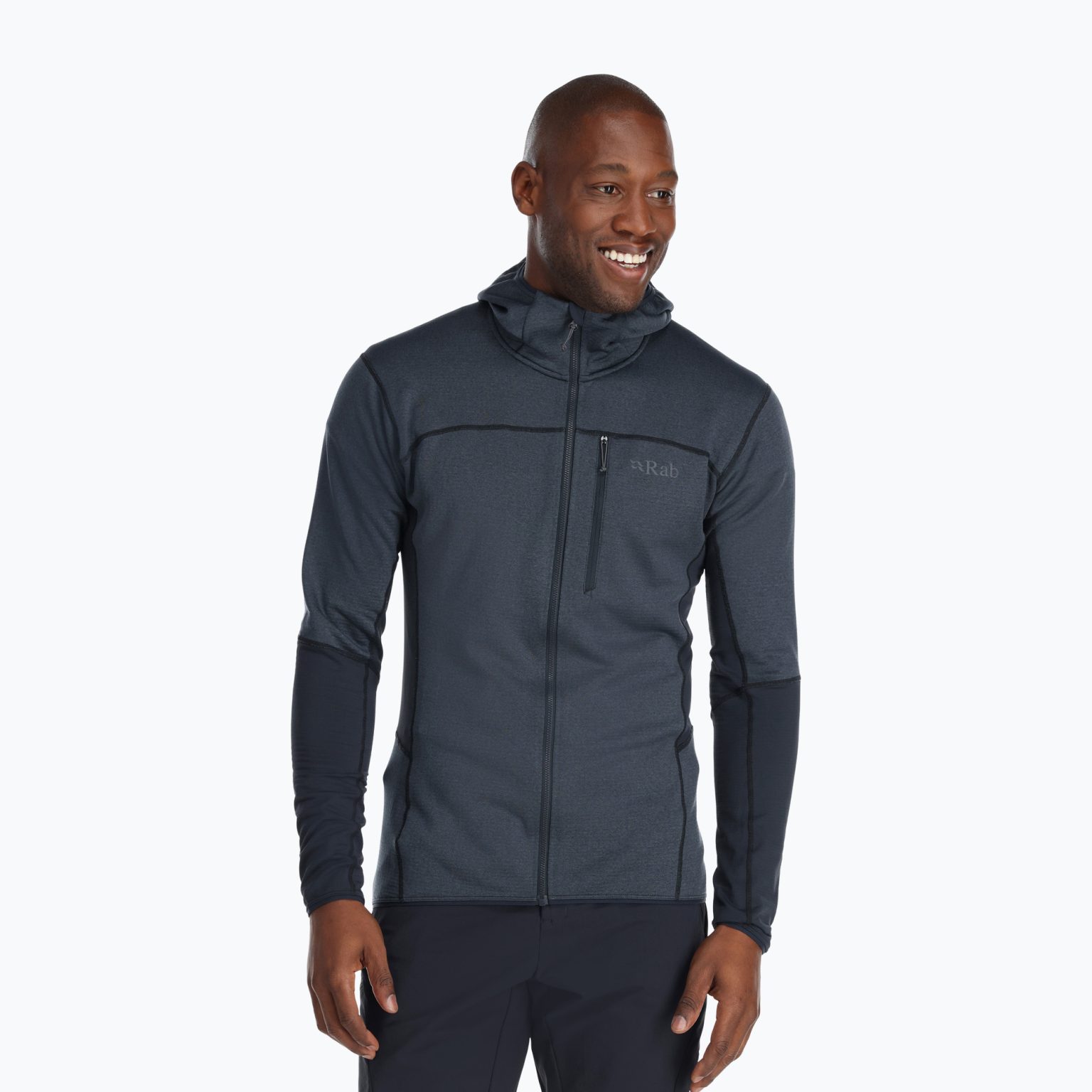 Мъжко яке за трекинг Rab Ascendor Hoody grey QFF-42
