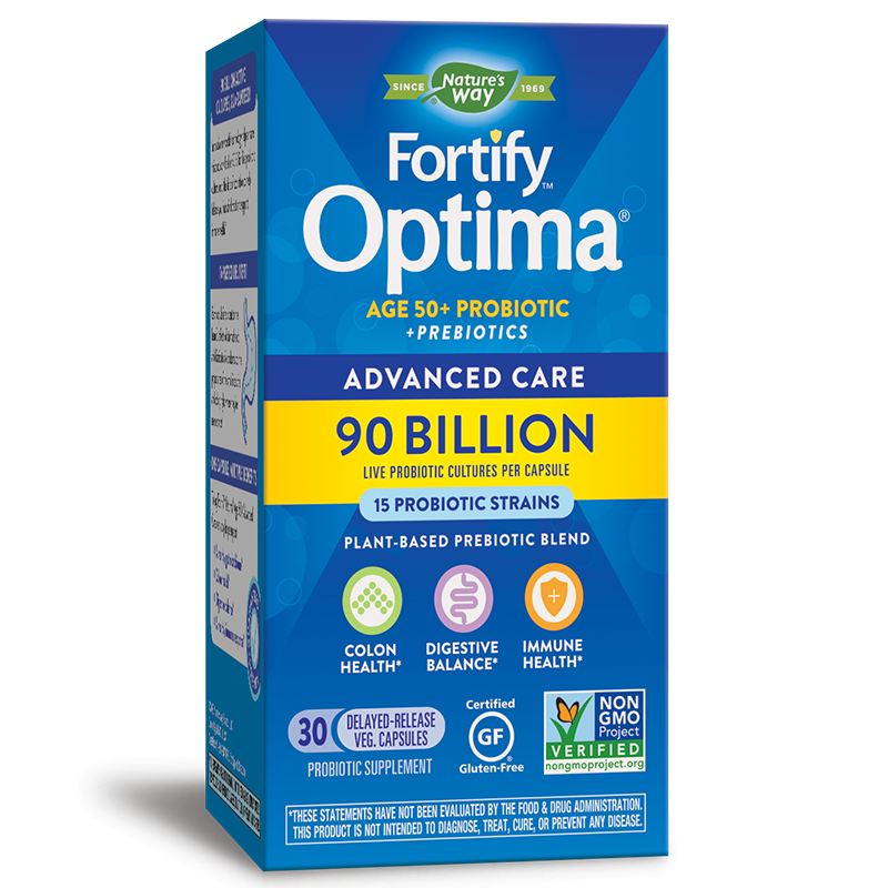 Пробиотик + пребиотици 50+ специална грижа - Fortify Optima Probiotic 50+ Advanced Care