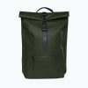 Раница Rains Rolltop зелена