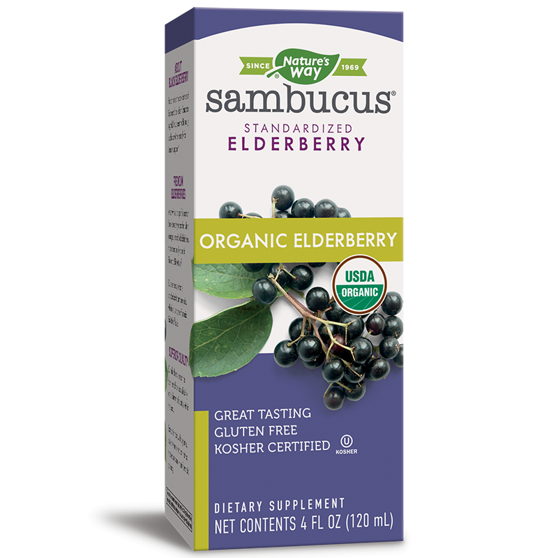 Самбукус Оргáник сироп с черен бъз - Sambucus Organic Syrup
