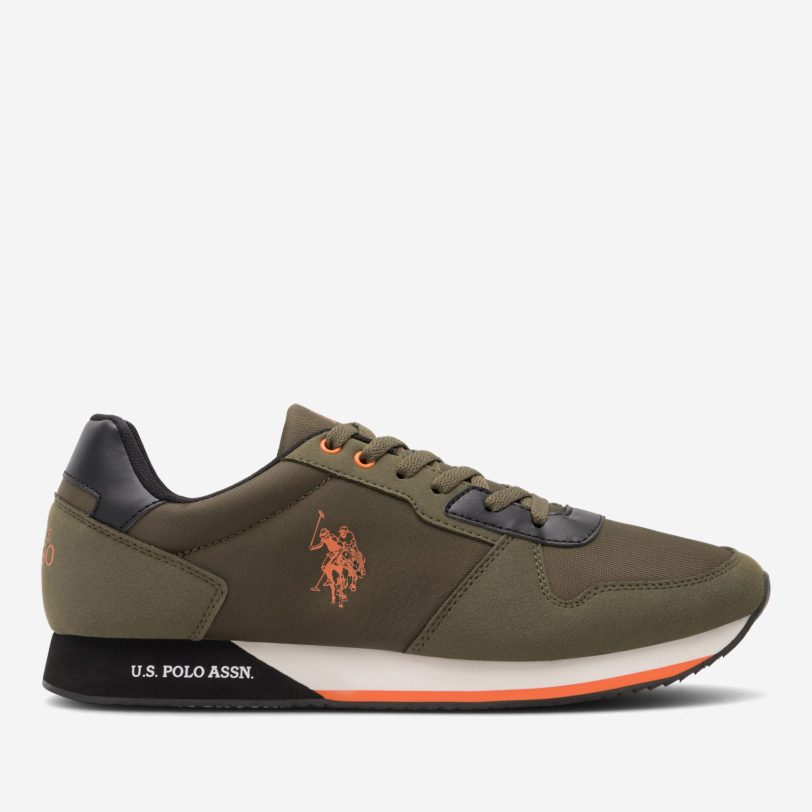 Сникърси U.S. POLO ASSN. ТЪМНОЗЕЛЕН