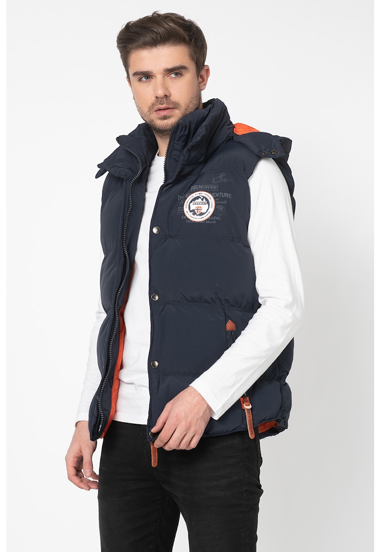 Ватиран елек Vilano с отделяща се качулка Geographical Norway