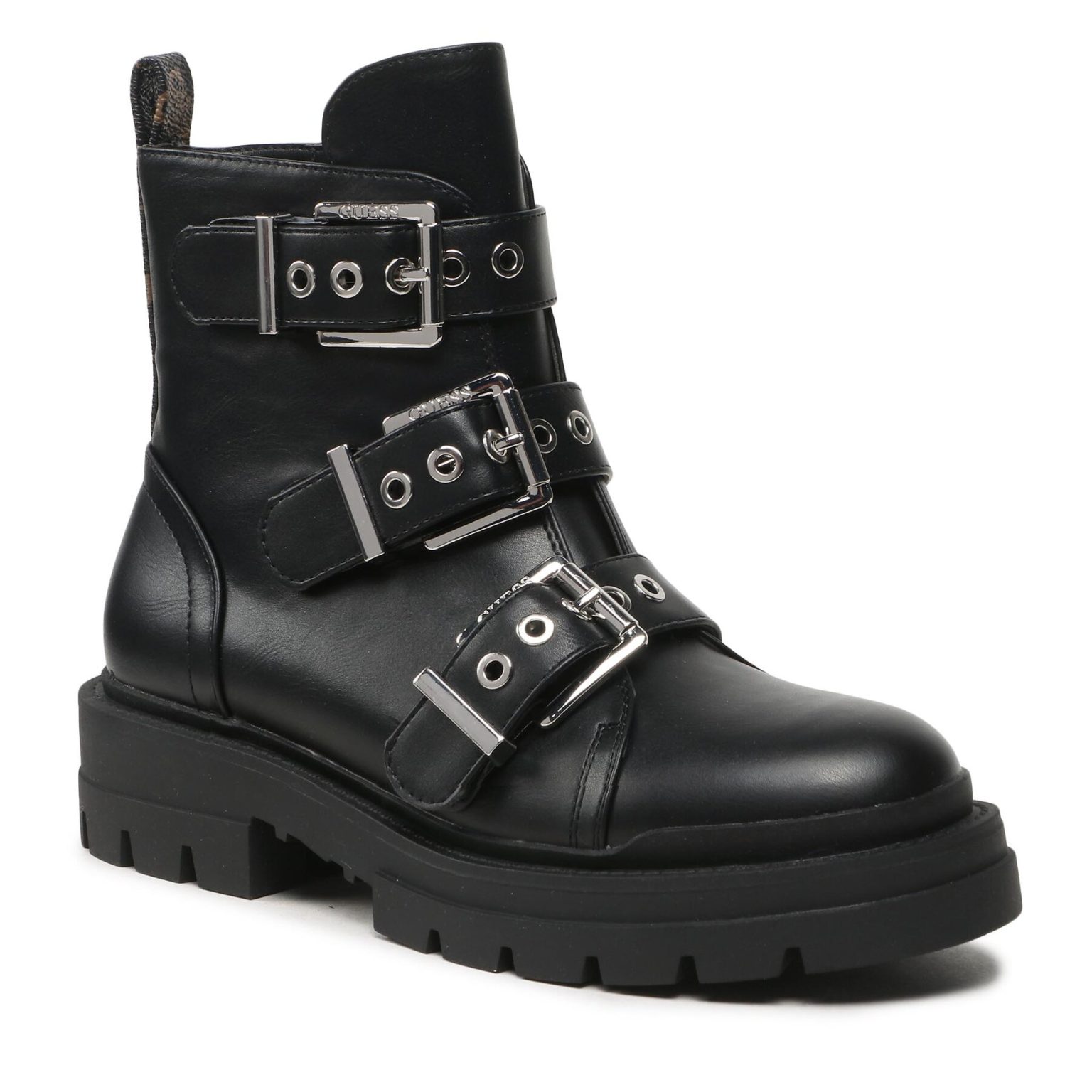 Боти Guess в Черен цвят