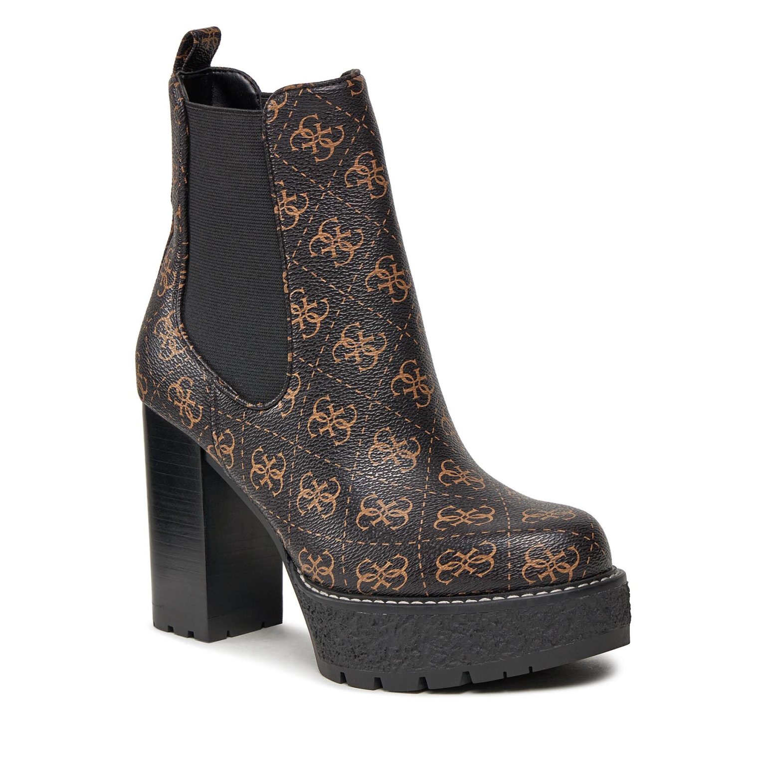 Боти Guess в Кафяв цвят
