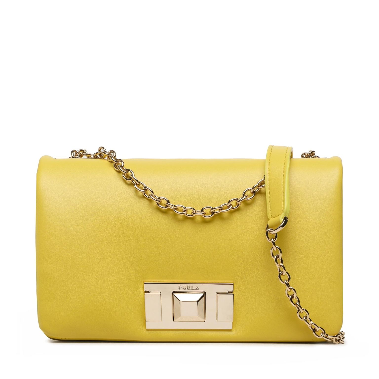 Дамска чанта Furla в Жълт цвят