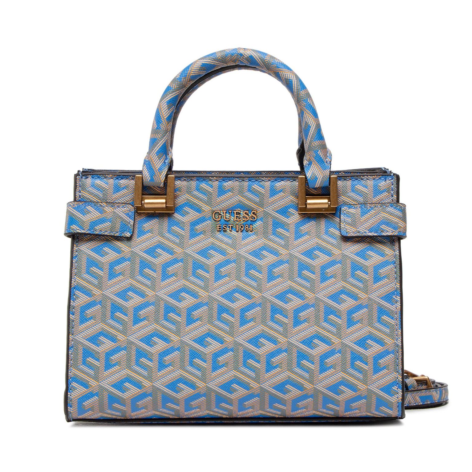 Дамска чанта Guess в Син цвят
