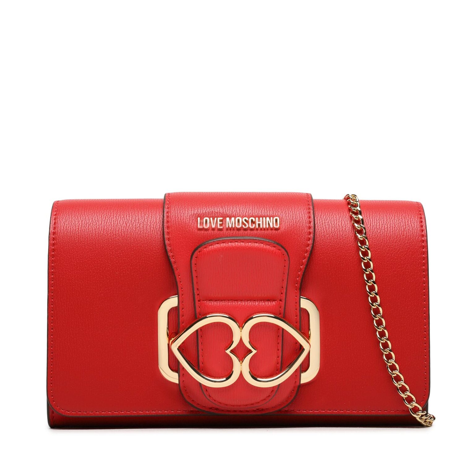 Дамска чанта LOVE MOSCHINO в Червен цвят