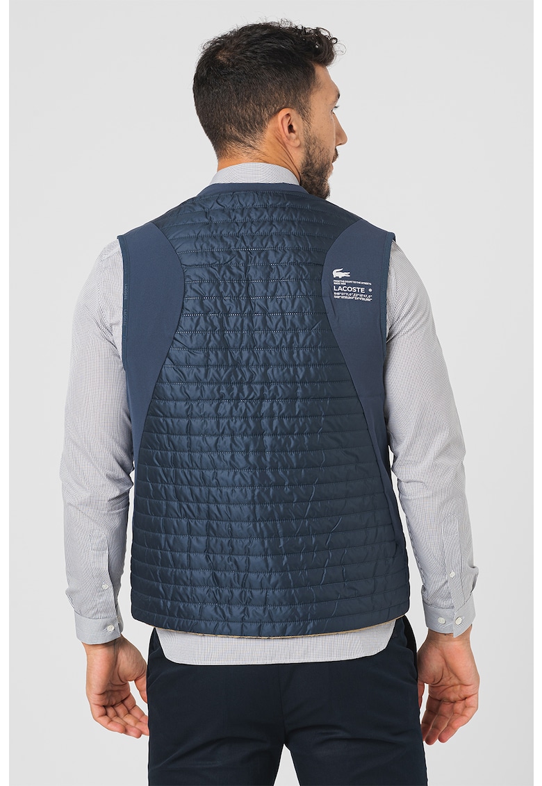 Двулицев капитониран елек Lacoste
