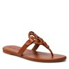 Джапанки Tory Burch в Кафяв цвят