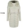 Зимно дамско палто с качулка