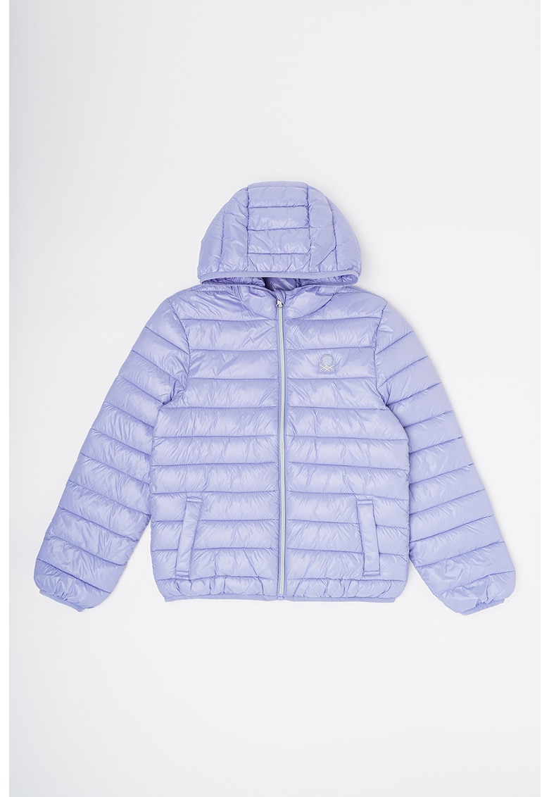 Зимно яке с вата и качулка United Colors of Benetton