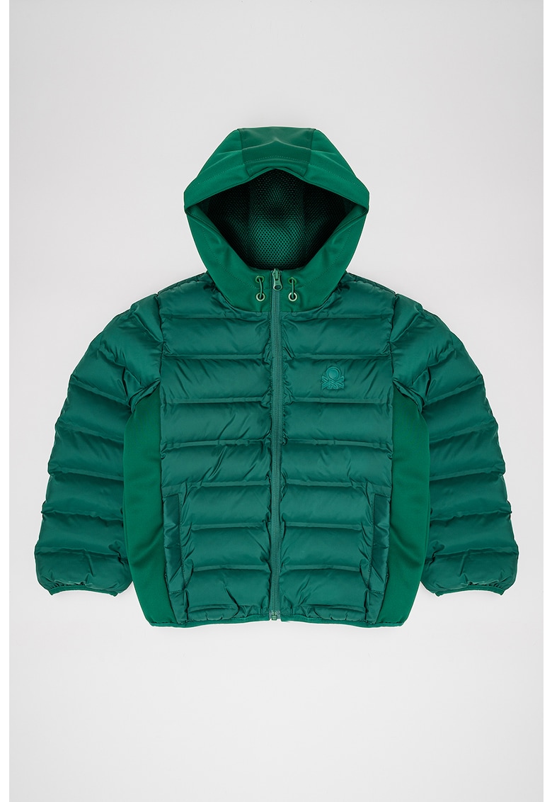 Зимно яке с качулка United Colors of Benetton