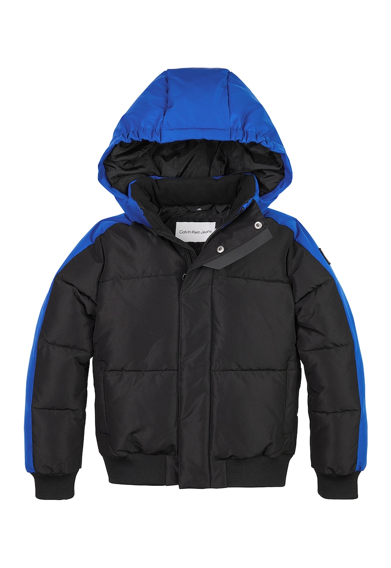 Зимно яке с цветен блок CALVIN KLEIN