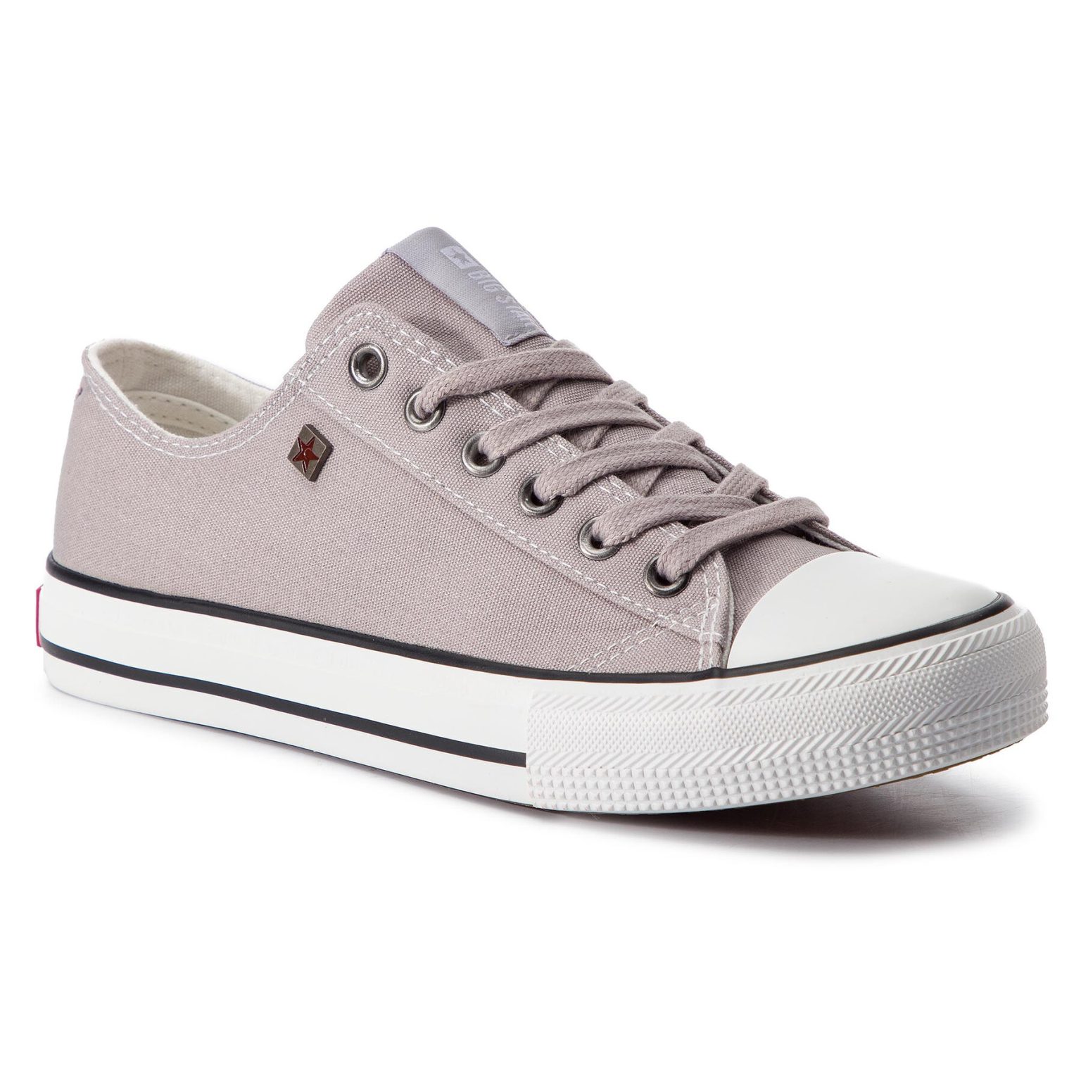 Кецове Big Star Shoes в Сив цвят