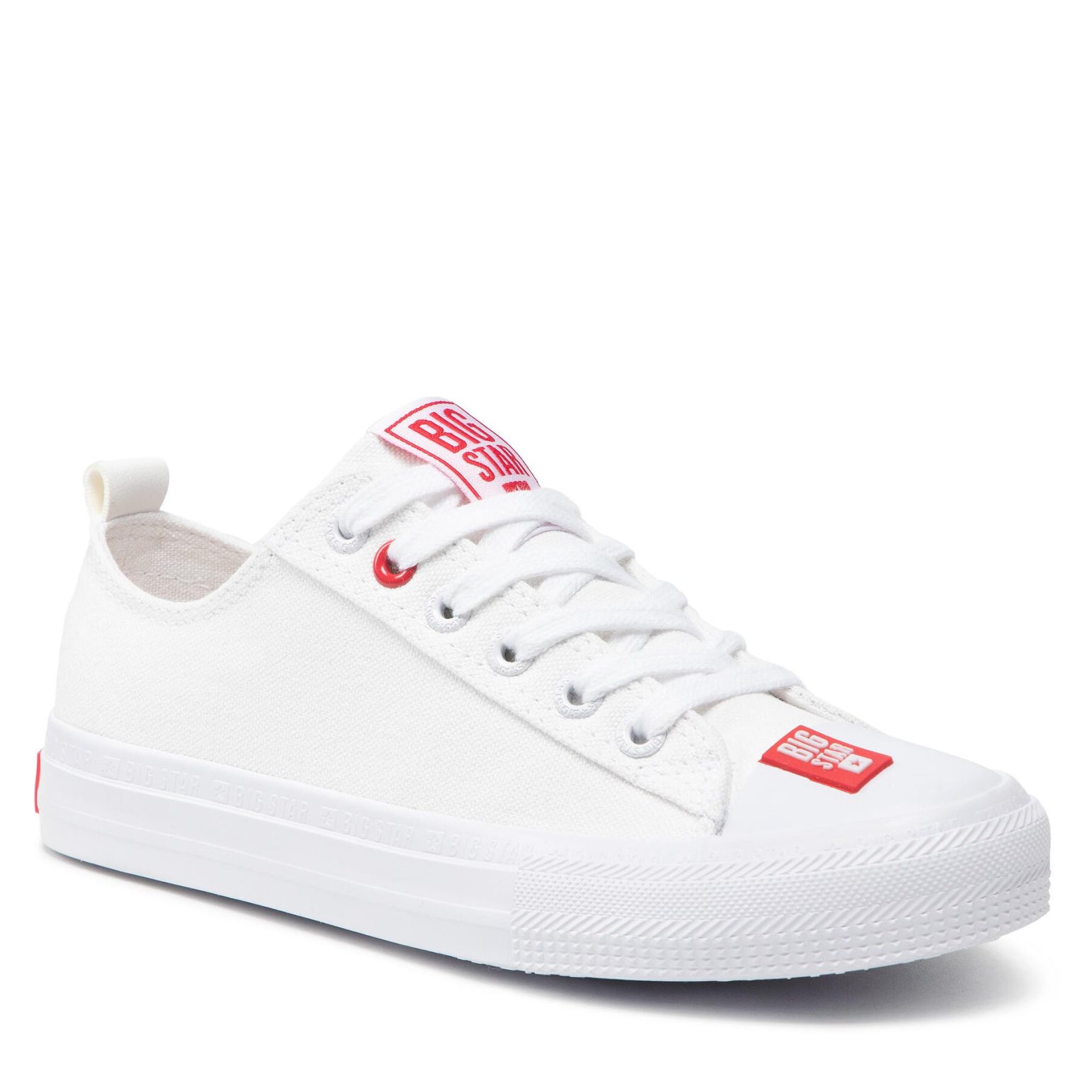 Кецове Big Star Shoes в Бял цвят