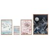 Комплект декоративни картини  Модел 97 - Рамка MDF - 2 броя: 33x48 cm  - 1 брой: 60x40 cm  - 1 брой: 20x30 cm Vavien Artwork
