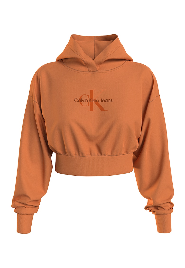 Късо худи с лого CALVIN KLEIN JEANS