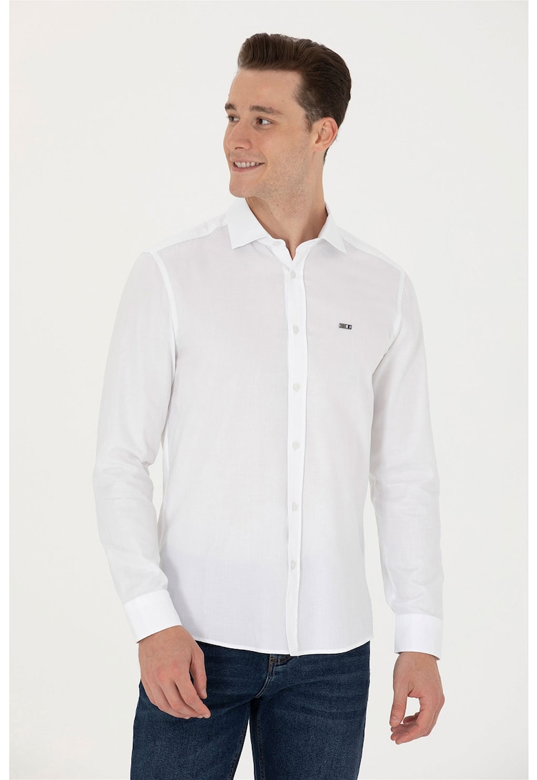 Памучна риза с лого US Polo Assn