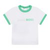 Памучна тениска Ringer BOSS Kidswear