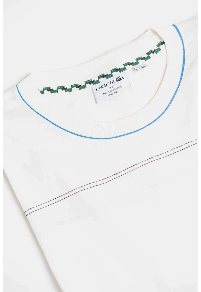 Памучна тениска с лого Lacoste