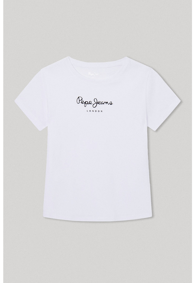 Памучна тениска с лого Pepe Jeans London