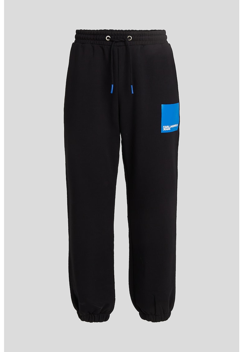 Панталон с органичен памук с лого KARL LAGERFELD JEANS