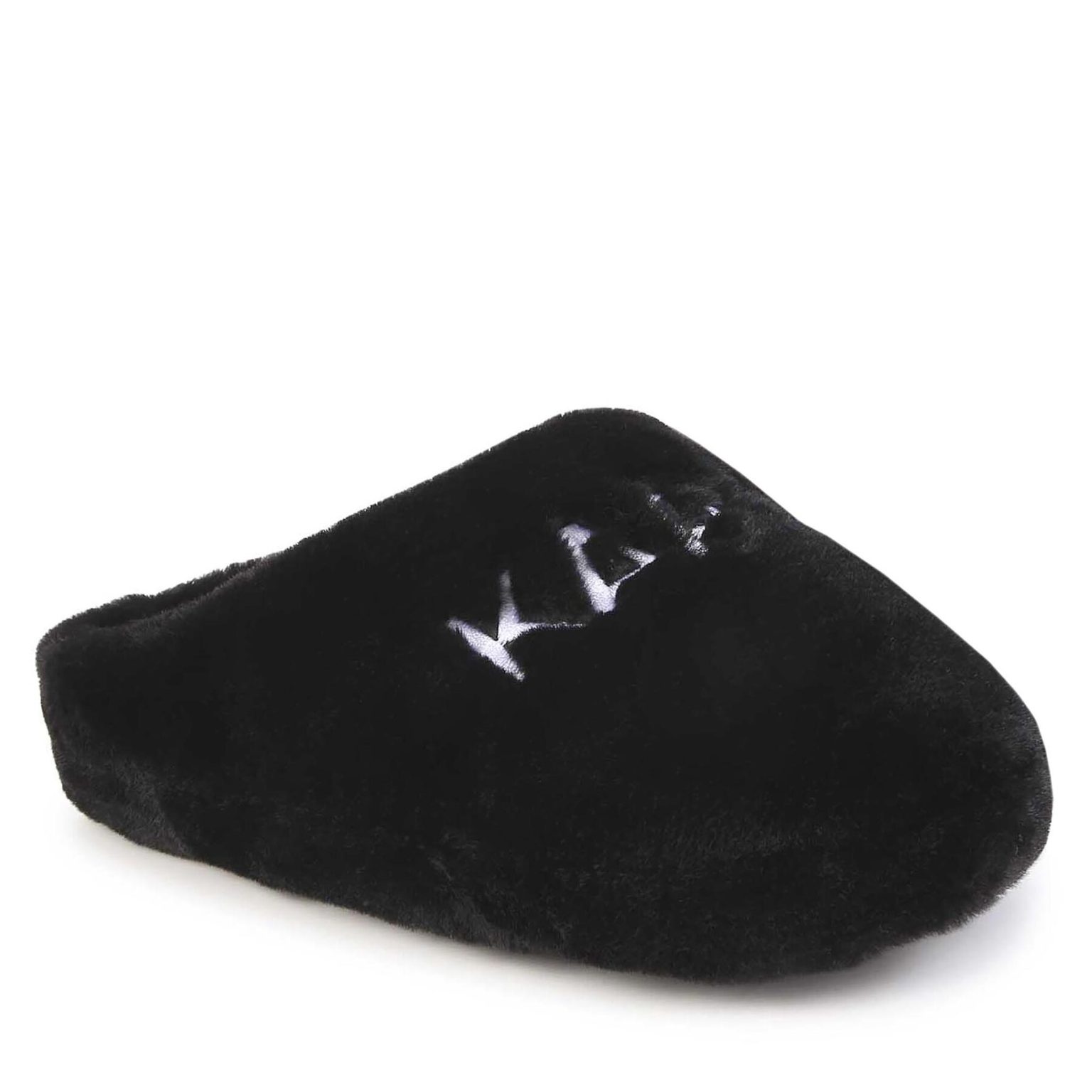 Пантофи Karl Lagerfeld Kids в Черен цвят
