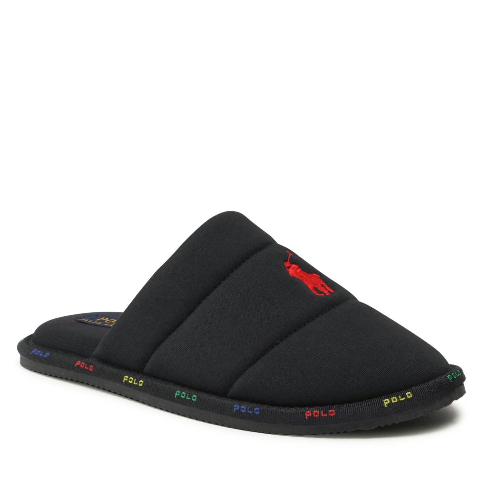Пантофи Polo Ralph Lauren в Черен цвят