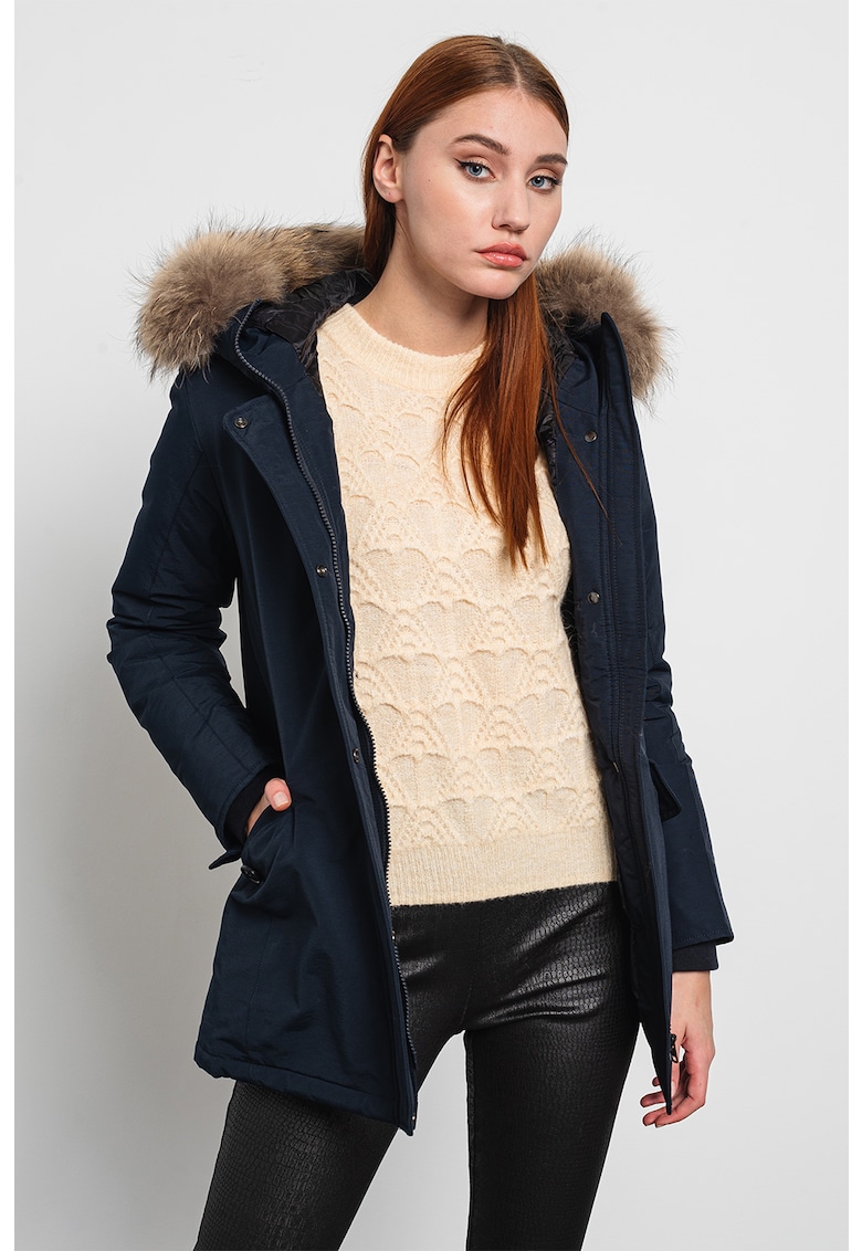 Парка Gleeley с качулка Woolrich