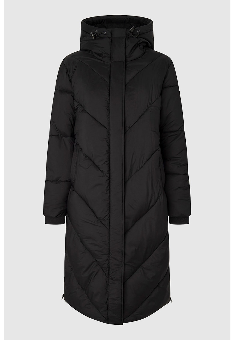 Подплатено зимно яке Mia с качулка Pepe Jeans London