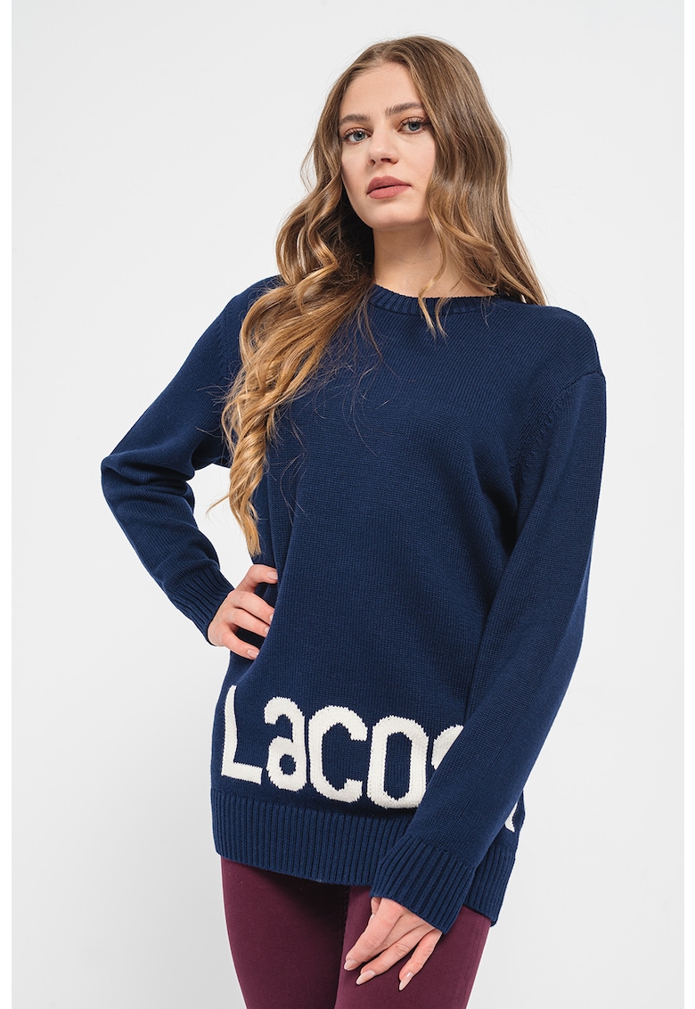 Пуловер с вълна с лого Lacoste