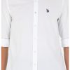 Риза Oxford с бродирано лого US Polo Assn