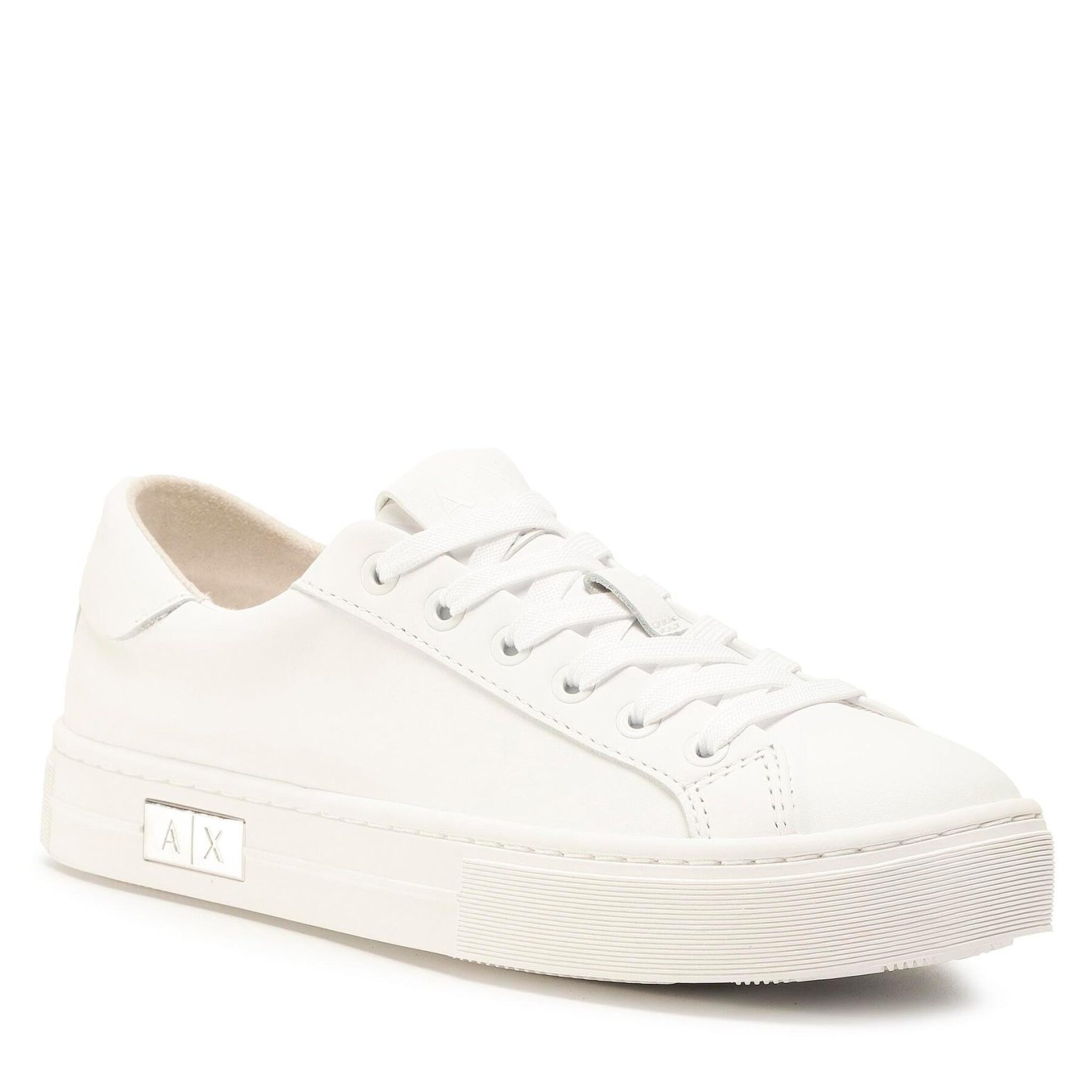 Сникърси Armani Exchange в Бял цвят
